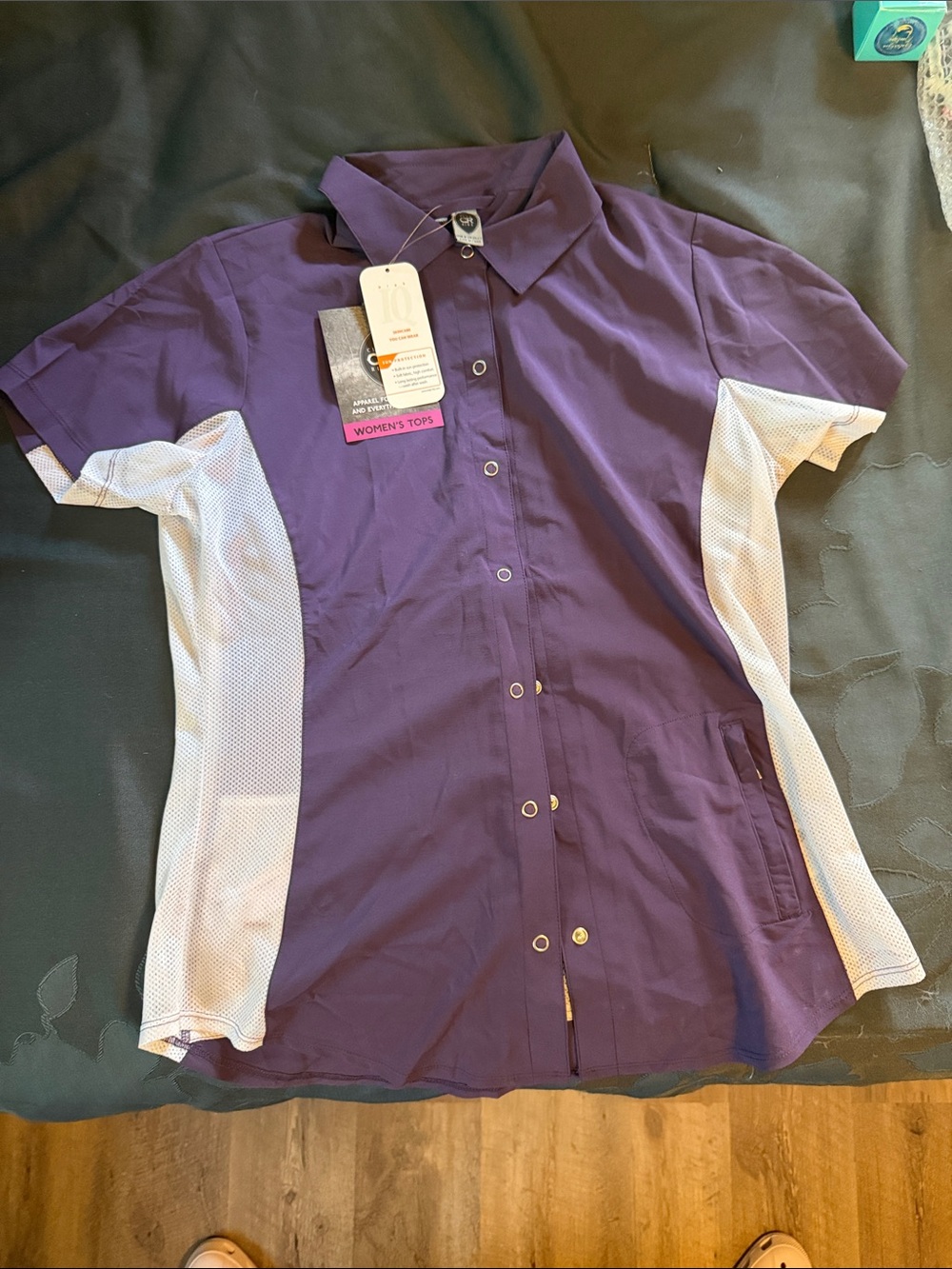Club Ride Apparel Purple Women’s Performance Polo